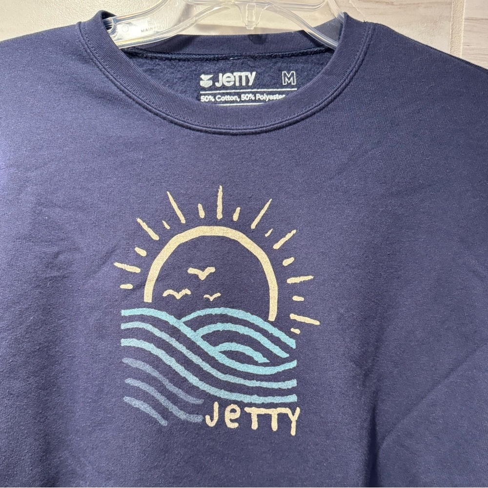 Women’s Jetty Lightweight Cropped Sweatshirt Size Medium - Picture 3 of 9